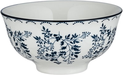 طقم تقديم سفرة بورسلان السيف غاليري، 16 قطعة، زخارف فنية - أبيض أزرق product image 2