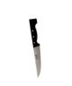 Steel knife with plastic handle, 7 inches - black product image 2