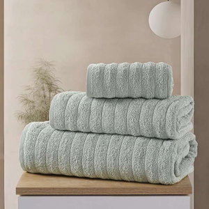 منشفة قطن، 1 قطعة،  170 × 90 سم - اخضر فاتح product image