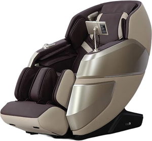 كرسي مساج الاسترخاء ميموري فوم باك كومفورت، 78x175x87 سم - بني product image