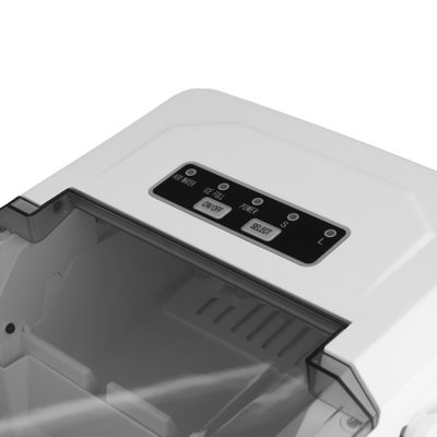Colin 808.100.001 Ice Maker, 95W, 1.2L, Daily Production 12kg, Ice Basket Capacity 0.6kg, Operating Cycle 6-13 minutes - White product image 4