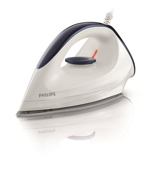 Philips GC160/07 Dry Iron, 1200W, Dynaglide Soleplate - White product image 2