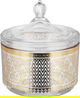 طقم بيالات شاي وقهوة زجاج السيف غاليري، 26 قطعة - ذهبي product image 5
