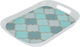 Al Saif Gallery Melamine Tofia with White Edges, 34 x 23 x 3 cm, Rectangle - Green product image 2