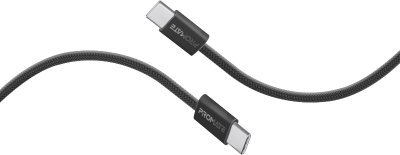 كابل شحن USB-C بلاستيك بروميت، مزامنة قوية، كابل شحن من النوع C، طاقة 60 واط ، نقل بيانات 480 ميجابت - أسود product image 1