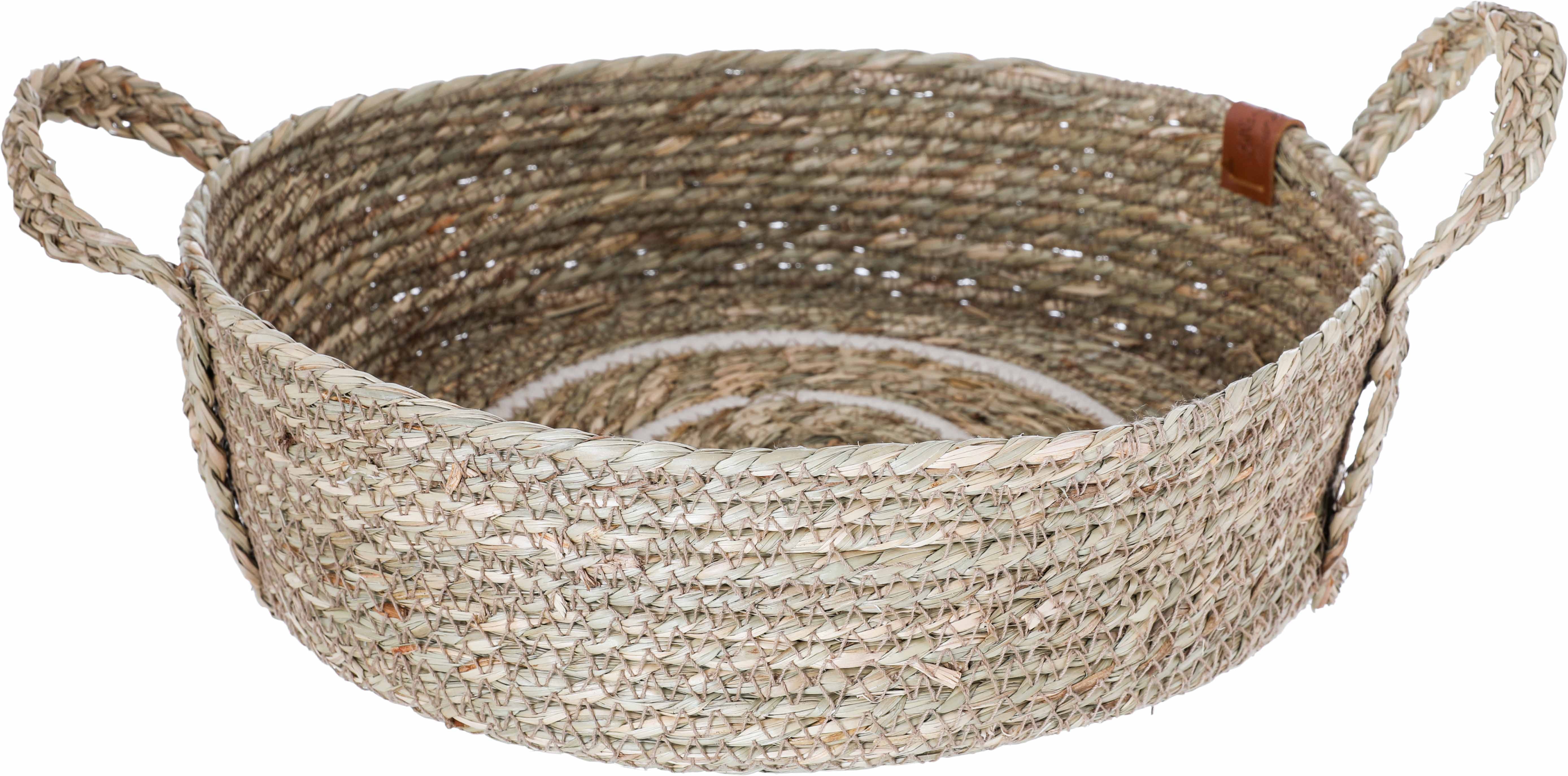 طقم سلات خوص السيف غاليري، 3 قطع - بيج product image 4