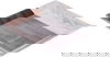 صينية تقديم بلاستيك السيف غاليري، 23×23×3 سم، مربع- أبيض بني product image 2