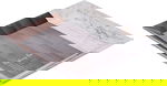 صينية تقديم بلاستيك السيف غاليري، 23×23×3 سم، مربع- أبيض بني product image 2