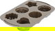 قالب كيك مافن جرانيت ماريسا لونينا، 6 خانات، 17.6x11x2.8 سم - ذهبي product image 2