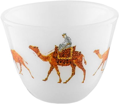 Al Saif Gallery Porcelain Arabic Coffee Cups Set, 12 Pieces - White product image 2