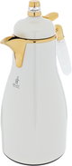 Al Saif Gallery Maimouna Steel thermos Set, 2 Pieces, 1 Liter - Pearl Gold product image 2