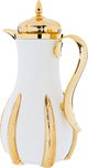 طقم ترامس سنا استيل السيف غاليري، 1+1 لتر، يد ذهبي، قطعتين - أبيض product image 3