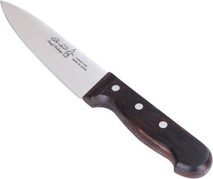 سكين مطبخ أستيل السيف غاليري، مقاس 6، بيد خشبي - فضي product image 2