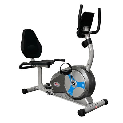 دراجة تمارين هيلثي كير، وزن حتي 100 كجم، 6 برامج، شاشة 3 بوصة، LCD، 8 مستويات - رمادي اسود product image 5