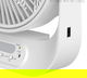 Winning Star ST-4056 Table Fan, 12 Inch, 6V Battery, 2 Speeds, Digital Display - White product image 2