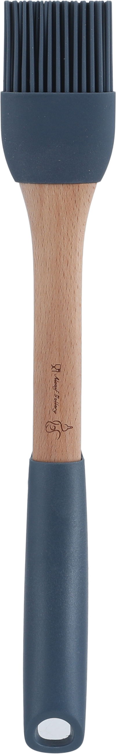 فرشاة سيليكون سيليكون السيف غاليري، 30×4.5 سم، يد خشب - ازرق غامق خشبي product image 1