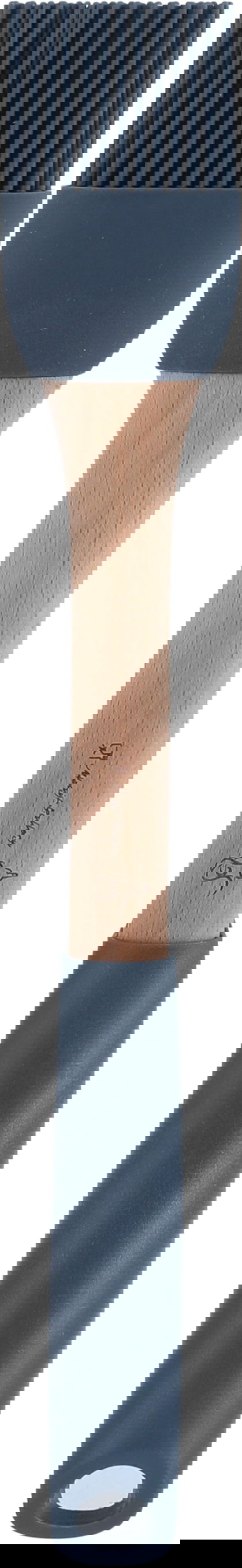 فرشاة سيليكون سيليكون السيف غاليري، 30×4.5 سم، يد خشب - ازرق غامق خشبي product image 1