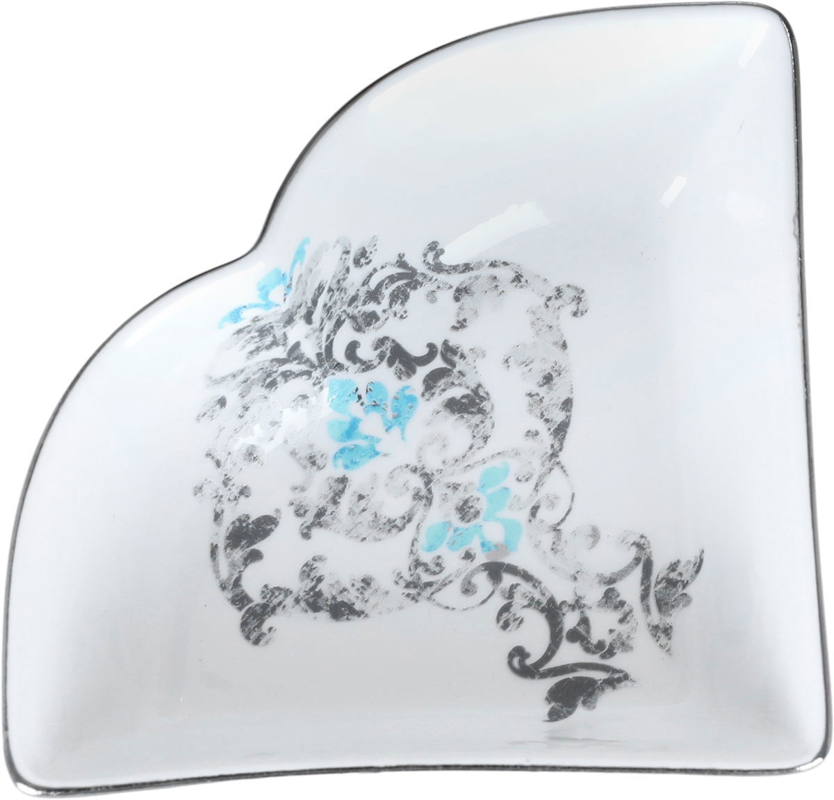 Al Saif Gallery porcelain yogurt set, 5 pieces, engraved - white product image 10