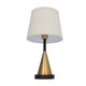 أبجورة استيل السيف غاليري، 52.5x35 سم، قاعدة أسود - ذهبي product image 2