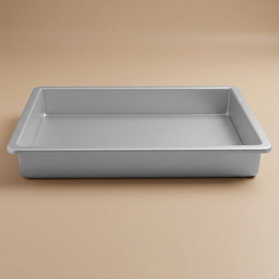 صينية كيك المونيوم السيف غاليري، 33x22x5 سم - فضي product image 1