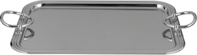 طوفرية تقديم استيل الجهوري، 51x36 سم - كروم product image 3