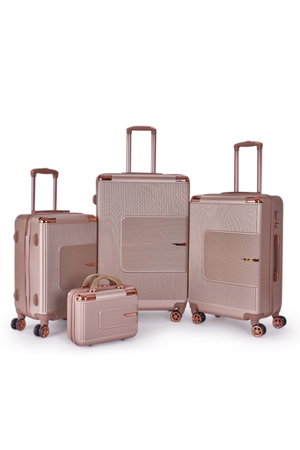 Limra ABS Luggage Set, 6 Sizes, 4 Wheels, 360 Degree Rotating, OT-3012 - Gold product image 2