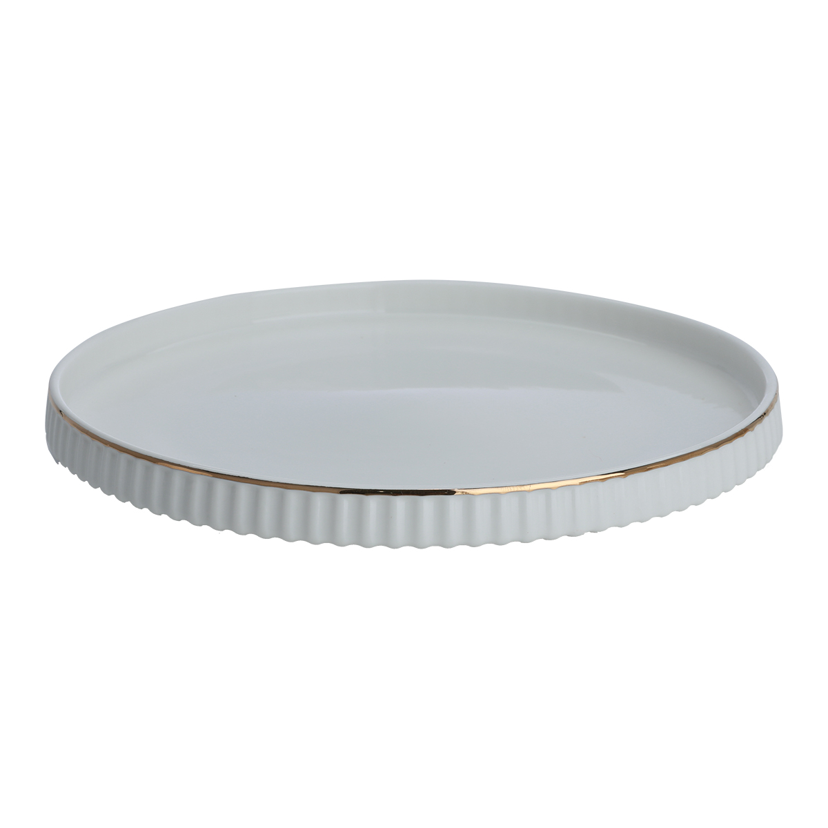 طقم سفرة بورسلان السيف غاليري، 24 قطعة - ابيض product image 4