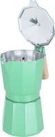 Al Saif Gallery Espresso Coffee Maker, 900 Ml, Wooden Handle - Light Green product image 3