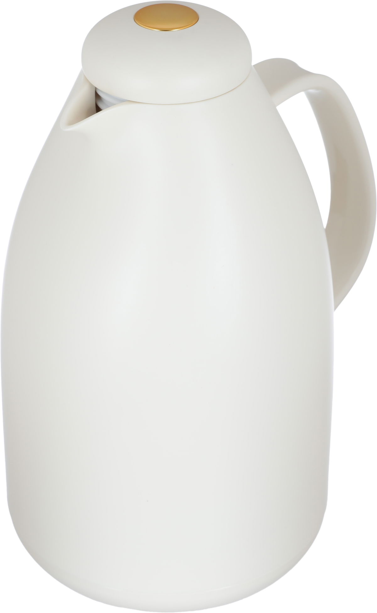 Al Saif Gallery thermos, 2 liters, thermal glass inner container, plastic outer shell - white product image 2