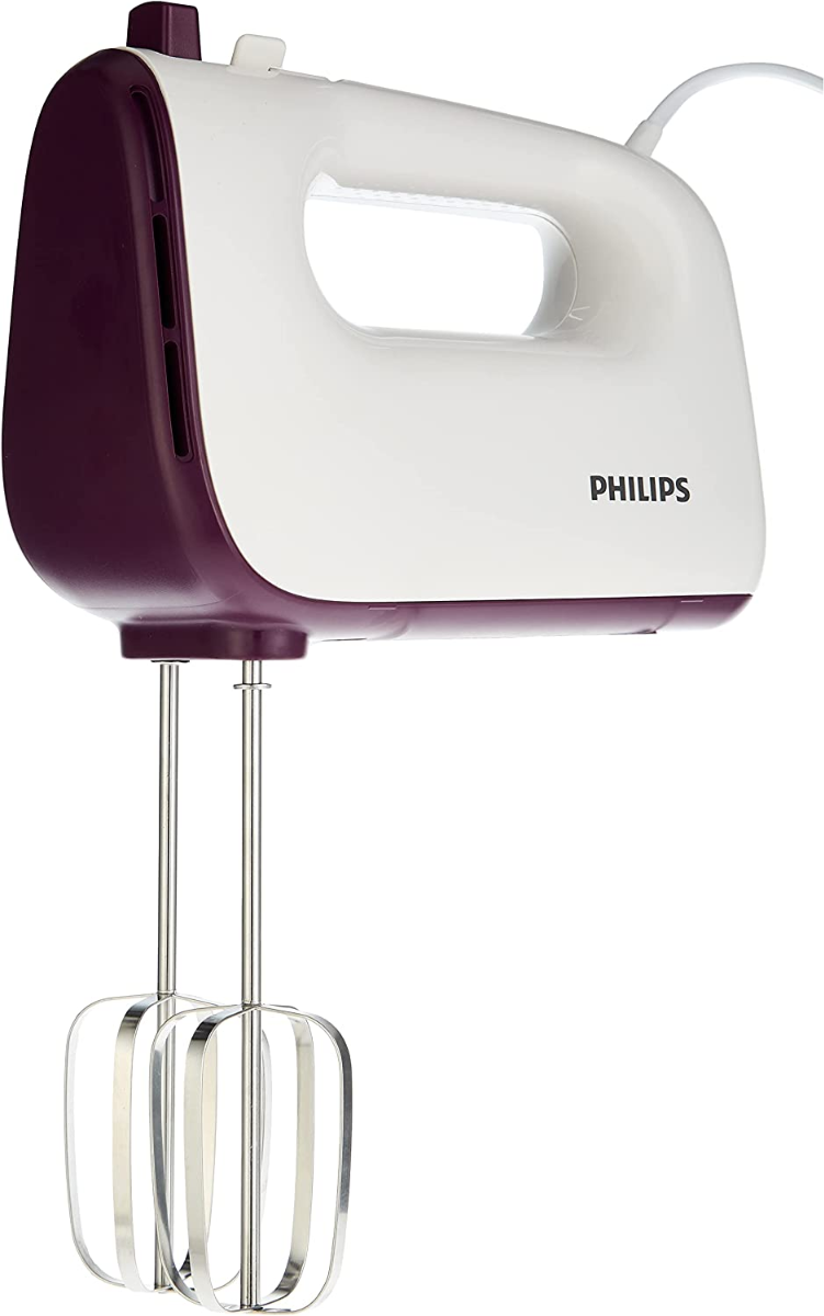 Philips HR3740/11 Hand Blender, 400 Watt, 5 Speeds - Mauve White product image 4