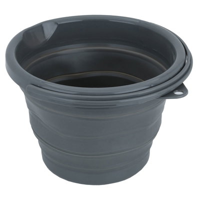 Al Saif Gallery gray plastic bucket, collapsible - grey product image 4