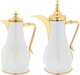 طقم ترامس زجاج حراري السيف غاليري، قطعتين، 1 / 1 لتر - ابيض ذهبي product image 1