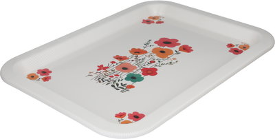 طوفرية تقديم ميلامين سيف بلص، 60x45x3 سم - ابيض product image 2