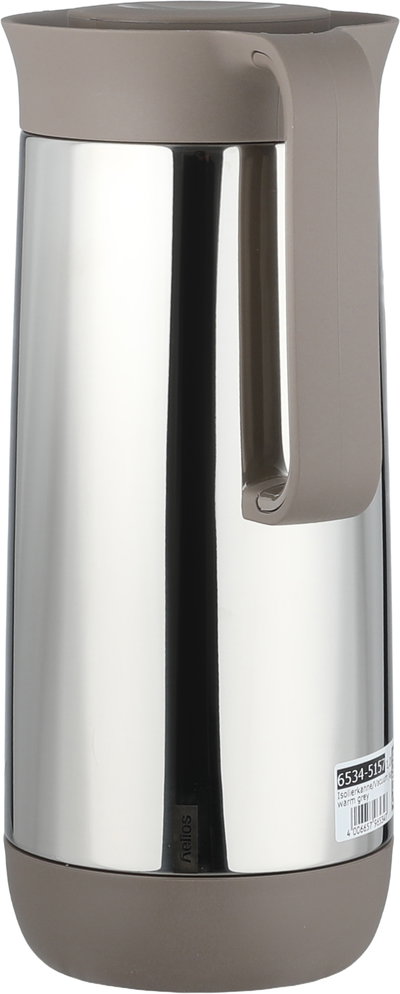 Helios German Thermos, 1 Liter, Glass Inner Container - Silver Gray product image 3