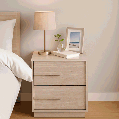 كومدينه خشب ام دي اف، 60×40×40 سم، 2 درج - خشب ام دي افي بيج product image 1