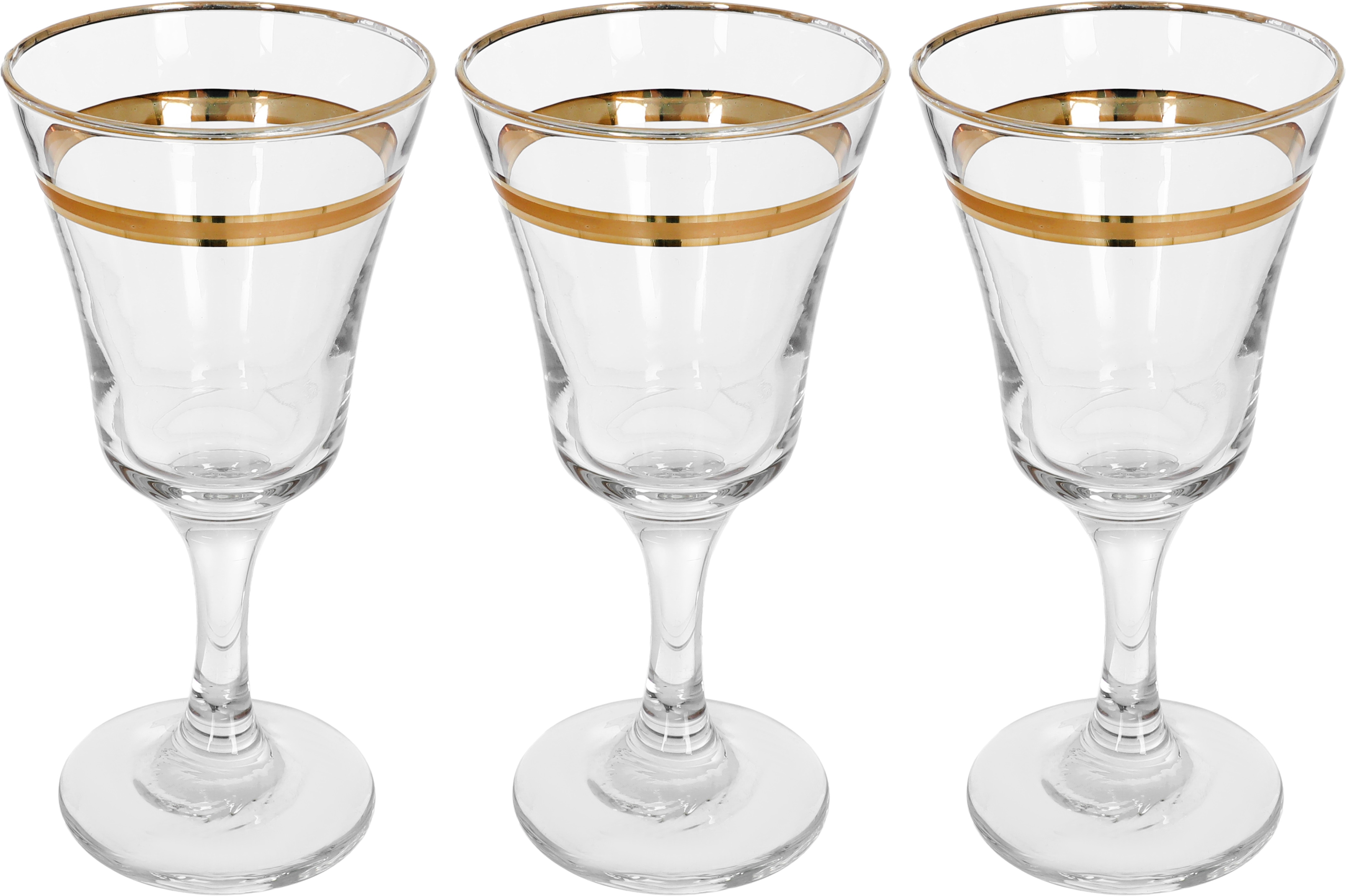 Dima Alsaif Gallery Glass Cups Set, 0.295 L, 3 Pieces - Clear product image