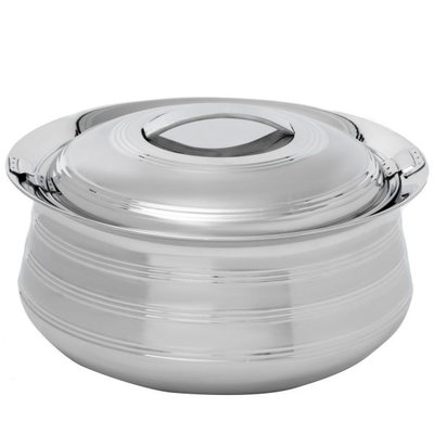 Al Saif Bitso Steel Food Container, 3.5L - Silver product image 1