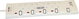 وصلة كهربائية كولن، 3250 واط، 4 مخارج، 5 متر، 2 USB، 301100008 - ابيض product image 1