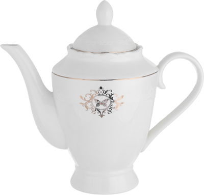 طقم سفرة بورسلان السيف غاليري، 65 قطعة، نقش كلاسيكي - ابيض product image 3