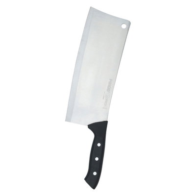 Saif Gallery Steel Turkish Cleaver, 25 cm, with wooden handle - silver product image 2