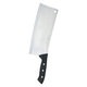 Saif Gallery Steel Turkish Cleaver, 25 cm, with wooden handle - silver product image 2