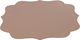 Al Saif Gallery Leather Tablecloth, 38x38 cm - Light Brown product image 1