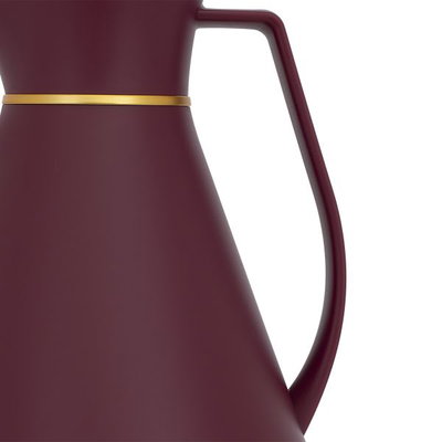 ترمس شيفون جلوري السيف غاليري، 1 لتر، حافظة داخلية زجاج حراري - عنابي product image 4