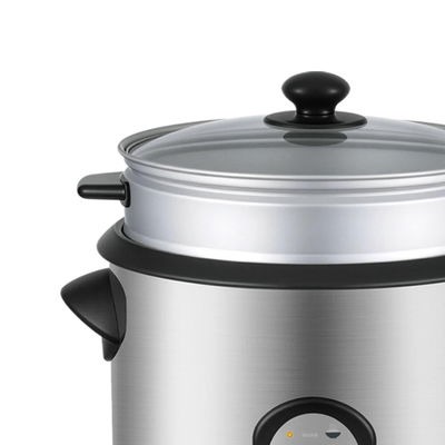 قدر طهى الارز ويننج ستار، 2.2 لتر، 900 واط، صينية قابلة للازالة، ST-9352 - فضي اسود product image 2