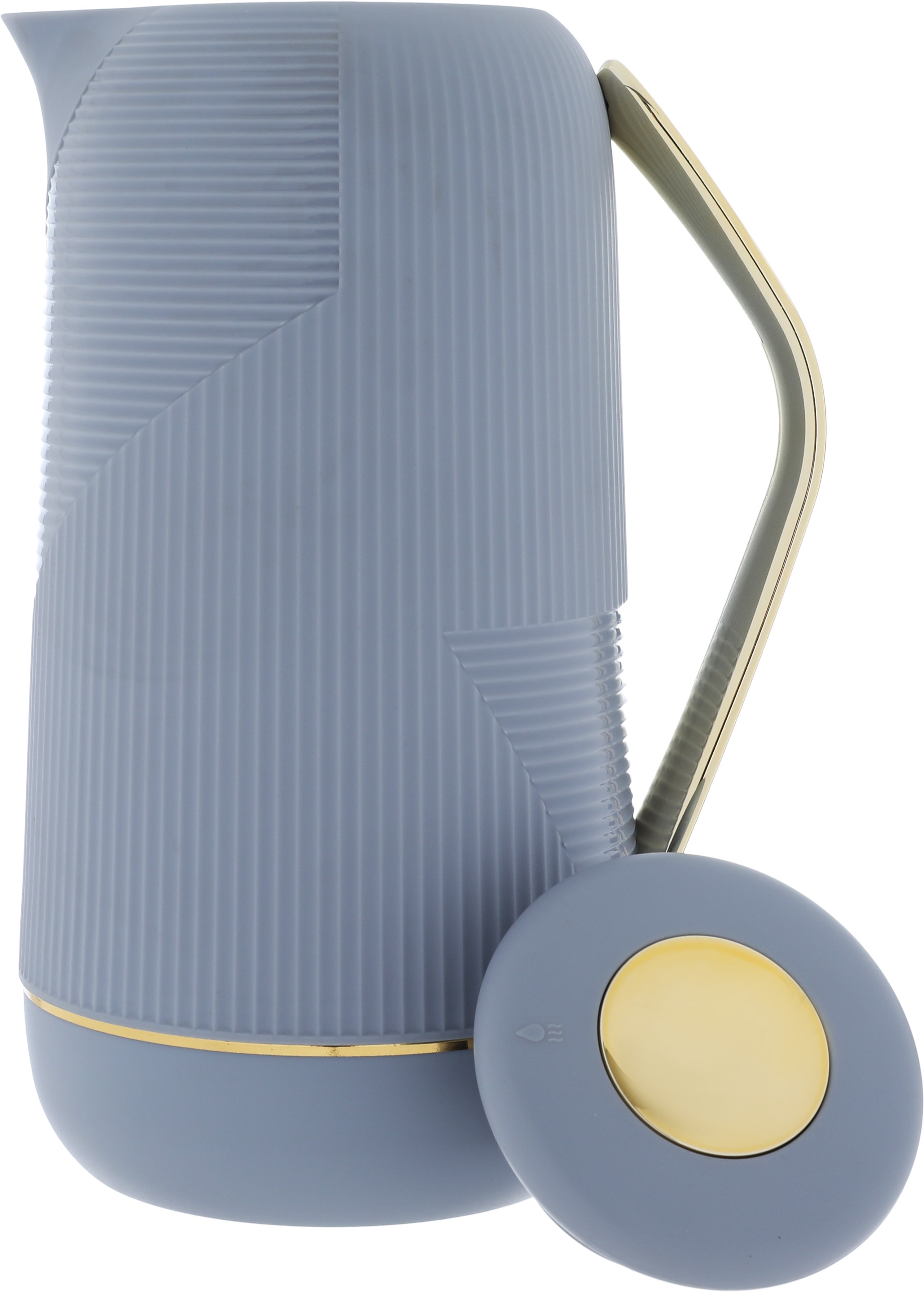 Glory Rawaa thermos, 1 liter, thermal glass inner container, plastic outer shell - cyan product image 4