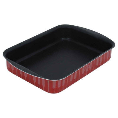 صينية فرن الومنيوم السيف بلص، مستطيل، 30 سم - فضي product image 3