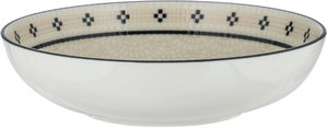 طقم سفرة بورسلان السيف غاليري، 24 قطعة، منقوش - ابيض اسود product image 2