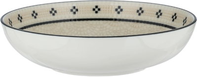 طقم سفرة بورسلان السيف غاليري، 24 قطعة، منقوش - ابيض اسود product image 2