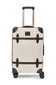 Limra LMA-6082 Artificial Leather Travel Suitcase, 20 Inch, 4 Wheels, 360 Degree Rotating - Beige Brown product image 2