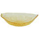 Al Saif Gallery Glass Serving Bowl, 15X11X3.5 Cm - Yellow product image 1